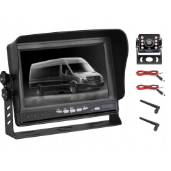 MONITOR KAMERA COFANIA 8 LED BUS TIR DO 50 METRÓW