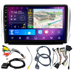 PEUGEOT 208 2008 ANDROID GPS USB WIFI BLUETOOTH CARPLAY ANDROID AUTO 6GB 128GB Q9 IPS