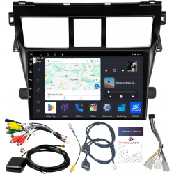 TOYOTA YARIS 2005-2012 ANDROID GPS USB WIFI BLUETOOTH CARPLAY ANDROID AUTO 4GB 64GB Q9 QLED