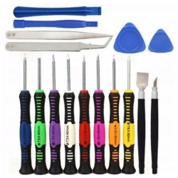 ZESTAW PRECYZYJNYCH ŚRUBOKRĘTÓW 16X TORX WKRĘTAKI