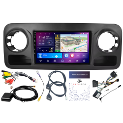 MERCEDES SPRINTER 3 W907 W910 ANDROID GPS USB WIFI BLUETOOTH CARPLAY ANDROID AUTO 6GB 128GB Q9 IPS