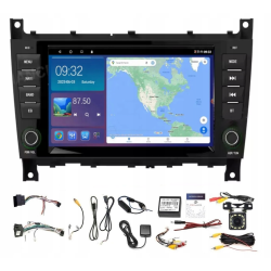 RADIO NAWIGACJA GPS MERCEDES W203 W209 W219 4GB 64GB USB WIFI CARPLAY