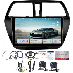 SUZUKI S-CROSS 2013-2021 ANDROID GPS USB WIFI BLUETOOTH CARPLAY ANDROID AUTO 6GB 128GB MODEM SIM KAMERY QLED