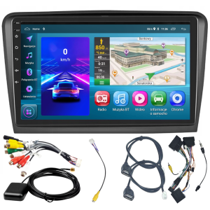 SKODA SUPERB II 2008-2015 ANDROID GPS USB WIFI BLUETOOTH CARPLAY ANDROID AUTO 2GB 64GB Q8 IPS