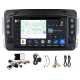 RADIO NAWIGACJA GPS MERCEDES CLK W209 W203 W463 W208 4GB 64GB USB WIFI