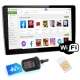 RADIO 10 CALI 2 DIN GPS ANDROID WIFI 6/128GB SIM