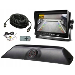 MONITOR KAMERA COFANIA IVECO DAILY 4 2006-2011 FULL HD FISHEYE 170 STOPNI