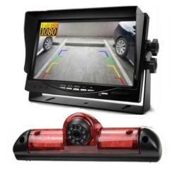 MONITOR KAMERA COFANIA PEUGEOT BOXER 2006-2022 FULL HD FISHEYE 170 STOPNI