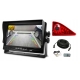 MONITOR KAMERA COFANIA NISSAN NV 2010-2016 FULL HD FISHEYE 170 STOPNI