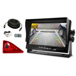 MONITOR KAMERA COFANIA RENAULT MASTER 2010-2016 FULL HD FISHEYE 170 STOPNI