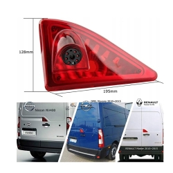 MONITOR KAMERA COFANIA RENAULT MASTER 2010-2016 FULL HD FISHEYE 170 STOPNI