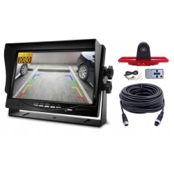 MONITOR KAMERA COFANIA TOYOTA PROACE 2007-2016 FULL HD FISHEYE 170 STOPNI