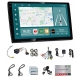 RADIO 9 CALI NAWIGACJA CARPLAY 2 DIN GPS ANDROID WIFI 8GB 256GB SIM QLED