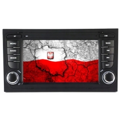 RADIO NAWIGACJA GPS ANDROID AUDI A4 B6 B7 2000-08 CARPLAY 4/64GB MODEM SIM