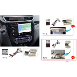 CANBUS DO RADIA ANDROID NISSAN J11 TYP C NISSAN JUKE 2013-2019