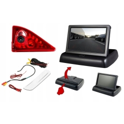 MONITOR KAMERA W LAMPIE RENAULT MASTER 2010-2016