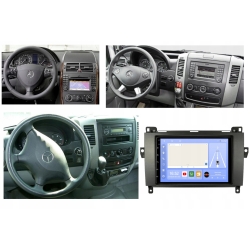 RADIO ANDROID MERCEDES W169 W906 W639 W245 GPS WIFI USB 8/256GB MODEM SIM