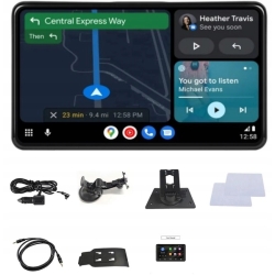 BEZPRZEWODOWY ANDROID AUTO CARPLAY MONITOR NAWIGACJA 7 CALI BLUETOOTH AUX