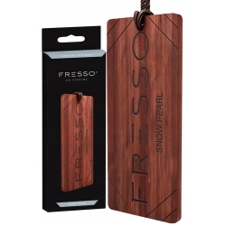 FRESSO SNOW PEARL DREWNIANA ZAWIESZKA ZAPACHOWA DO SAMOCHODU