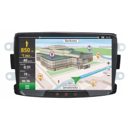 RADIO NAWIGACJA GPS ANDROID DACIA LOGAN 2012-2021 BT CARPLAY 2GB 64GB