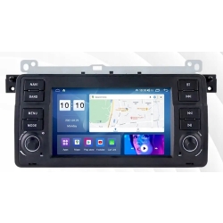 RADIO GPS ANDROID BMW E46 1998-2005 CARPLAY WIFI BT USB 4/64GB MODEM SIM