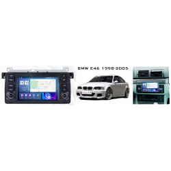 RADIO GPS ANDROID BMW E46 1998-2005 CARPLAY WIFI BT USB 4/64GB MODEM SIM