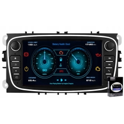 RADIO NAWIGACJA ANDROID GPS FORD FOCUS S-MAX MONDEO MK3 WIFI CARPLAY 4/64GB