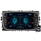RADIO NAWIGACJA ANDROID GPS FORD FOCUS S-MAX MONDEO MK3 WIFI CARPLAY 4/64GB