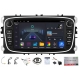 RADIO NAWIGACJA ANDROID GPS FORD FOCUS S-MAX MONDEO MK3 WIFI CARPLAY 4/64GB