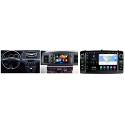 RADIO GPS ANDROID TOYOTA COROLLA E12 2001-2009 CARPLAY USB WIFI 4/64GB