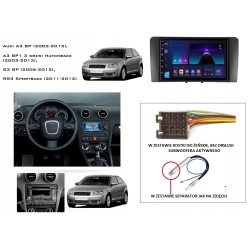RADIO NAWIGACJA ANDROID USB WIFI BT AUDI A3 8P 2003-2012 6GB 128GB SIM