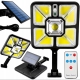 LAMPA SOLARNA Z CZUJNIKIEM ZMIERZCHU MOCNA 30W 2400LM PI67 2400mAh + PILOT