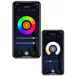 ŻARÓWKA LED GU10 RGB + BIAŁY 2800-6200k WIFI TUYA SMART 4,5W