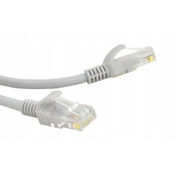KABEL SIECIOWY ETHERNET RJ45 30 METRÓW SZARY