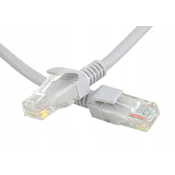 KABEL SIECIOWY ETHERNET RJ45 30 METRÓW SZARY