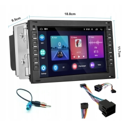 RADIO GPS ANDROID VW MULTIVAN T5 PASSAT B5 GOLF 4 CARPLAY WIFI USB 2/64GB PO ZWROCIE