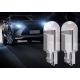 ŻARÓWKI 2X LED W5W SPHERE COB 360 T10 KRYSTALICZNA 6000k XENON WHITE