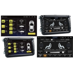 RADIO GPS VW TIGUAN CADDY POLO MULTIVAN WIFI USB 2GB 32GB CARPLAY WIFI USB PO ZWROCIE