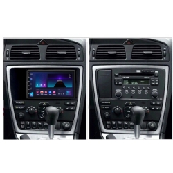 RADIO GPS ANDROID VOLVO XC70 S60 V70 2005-2009 BT WIFI 6/128GB MODEM SIM PO ZWROCIE