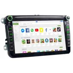 RADIO GPS ANDORID SKODA OCTAVIA FABIA SUPERB RAPID WIF CARPLAY USB 4/64GB