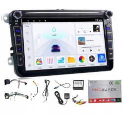RADIO GPS ANDORID VW PASSAT B6 B7 GOLF 5 6 TOURAN CARPLAY WIFI USB 4/64GB