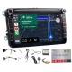 RADIO GPS ANDORID SEAT ALHAMBRA 2010-2015 USB BT CARPLAY WIFI 4/64GB