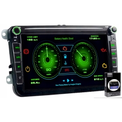 RADIO GPS ANDORID VW TRANSPORTER T5 T6 MULTIVAN CARPLAY WIFI 4/64GB