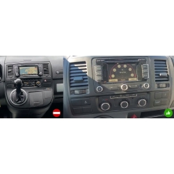 RADIO GPS ANDORID VW TRANSPORTER T5 T6 MULTIVAN CARPLAY WIFI 4/64GB