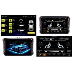 RADIO GPS ANDORID VW TRANSPORTER T5 T6 MULTIVAN CARPLAY WIFI 4/64GB