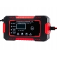 PROSTOWNIK ŁADOWARKA DO ŁADOWANIA AKUMULATORÓW AUTOMATYCZNY 12V/6A LCD