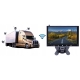 MONITOR 9 CALI KAMERA WIFI 4X TIR KOMBAJN KOPARKA TRYB NOCNY 12/24V