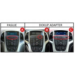 RADIO NAWIGACJA ANDROID OPEL ASTRA J 2009-15 USB WIFI BLUETOOTH 4GB 64GB