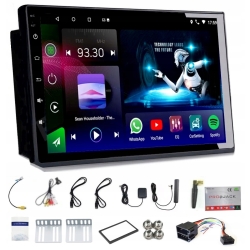 RADIO NAVI GPS 2DIN WiFI BLUETOOTH RDS CARPLAY ANDROID AUTO 4/64GB SIM ISO PO ZWROCIE