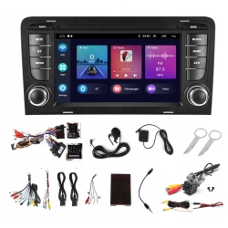 RADIO GPS ANDROID AUDI A3 8P 2003-2012 CARPLAY WIFI USB 2/64GB BLUETOOTH PO ZWROCIE